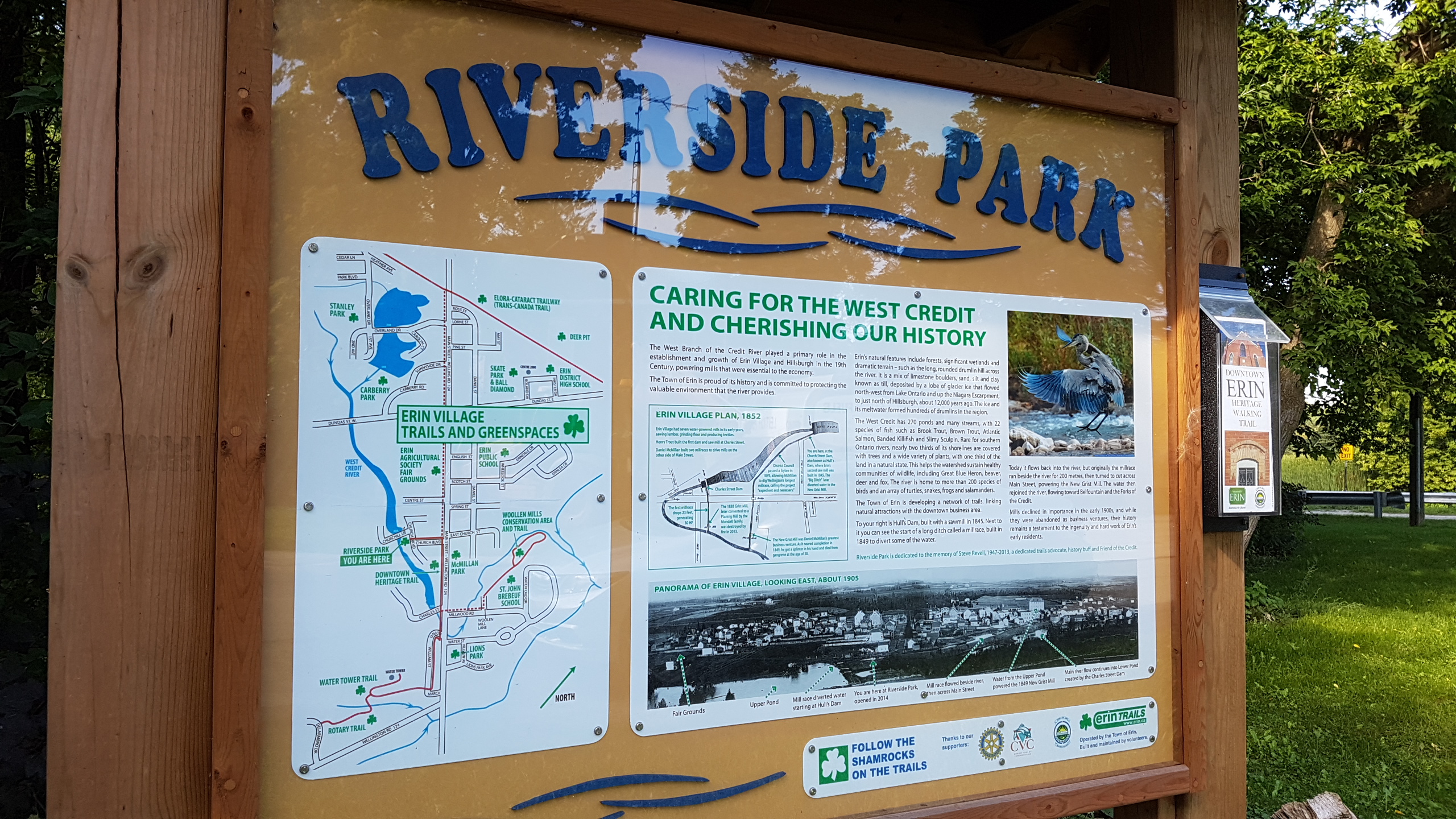 Riverside Park Trail Map