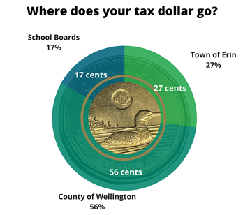 distribution of tax dollar